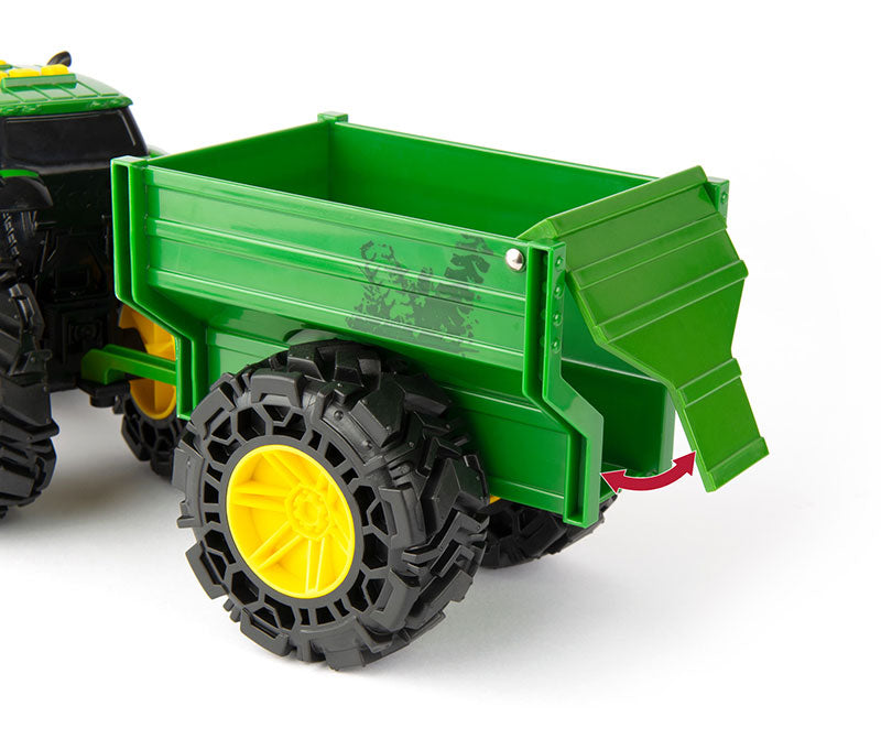 Ertl 47353 John Deere Monster Treads Tractor and Wagon