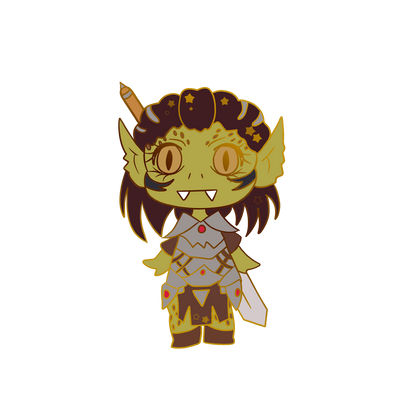 Baldur’s Gate 3: Lae’zel Enamel Pin