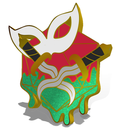 Dungeons & Dragons Role: Rogue Enamel Pin