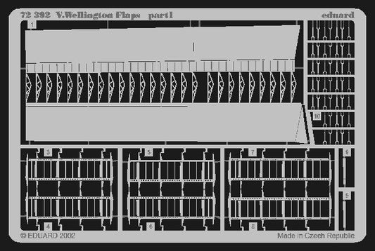 Eduard 72392 1/72 Aircraft- Wellington Flaps for MPM