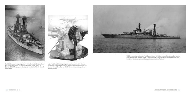 USS Tennessee (BB-43) by Schiffer Publishing