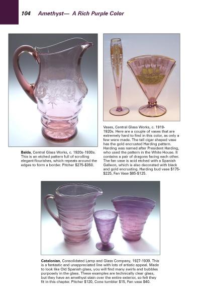 Colors & Patterns of Depression Era Glassware by Schiffer Publishing