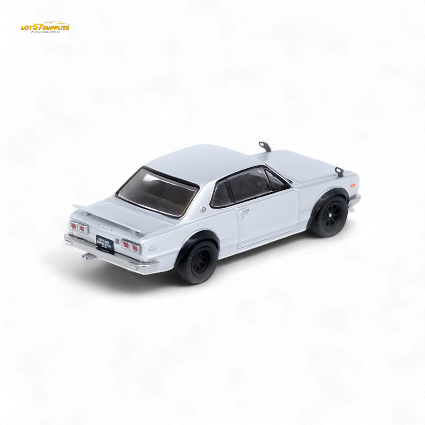 INNO64 Nissan Skyline 2000GT-R (KPGC10) Silver 1:64