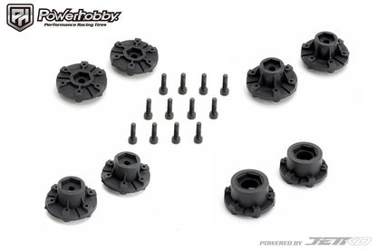 Powerhobby 1/10 2.8 MT King Cobra Belted Tires (2) with Removable Hex Wheels
