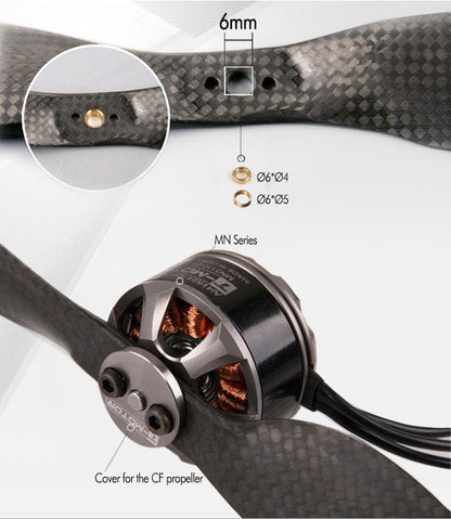 TIGER MOTOR 9 X 3 ANTIGRAVITY CARBON FIBER PROPELLER / PROP SET DJI PHANTOM FC40
