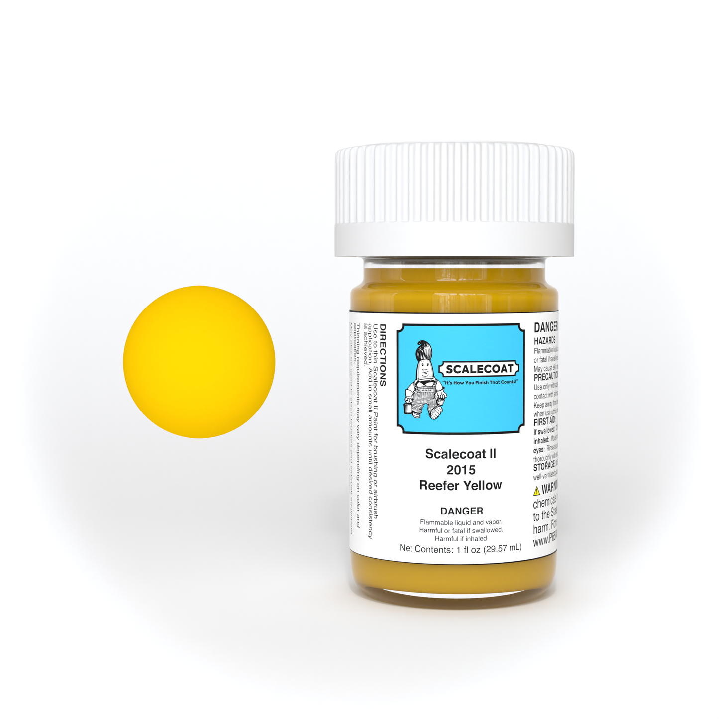 Scalecoat II Reefer Yellow 1oz - 2015