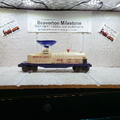 LIONEL TARGET LAUNCHING CAR DARK BLUE