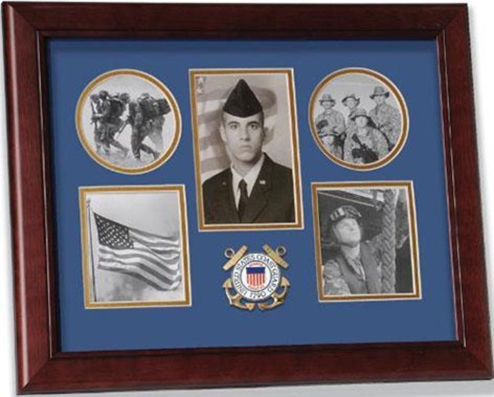 Flag Connections United States Coast Guard Small Collage Frame