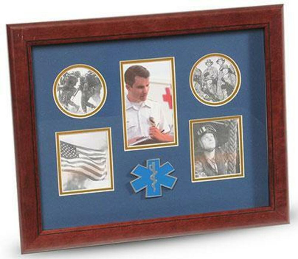 Flags Connections Ems Medallion 5-Picture Collage Frame