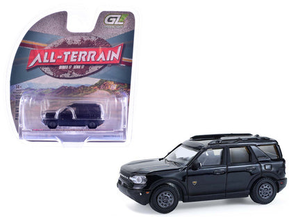 2022 Ford Bronco Sport Badlands Black "All Terrain" Series 17 1/64 Diecast Model Car by Greenlight  free shipping USA