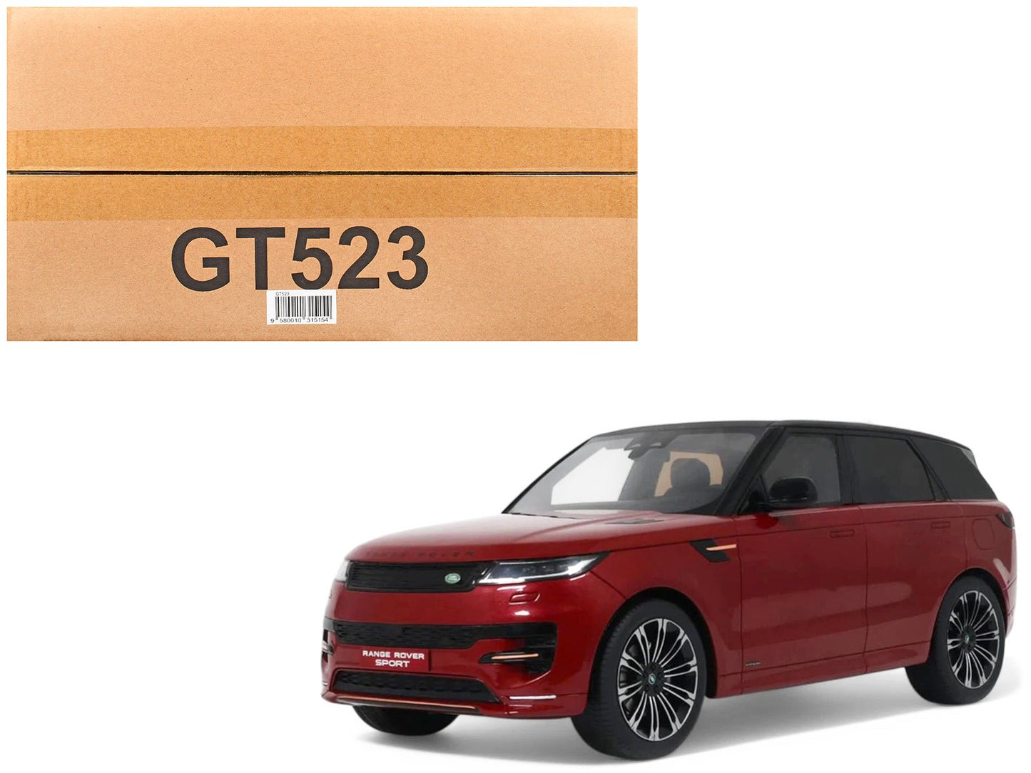 2022 Range Rover Sport Firenze Red Metallic 1/18 Model Car by GT Spirit  free shipping USA