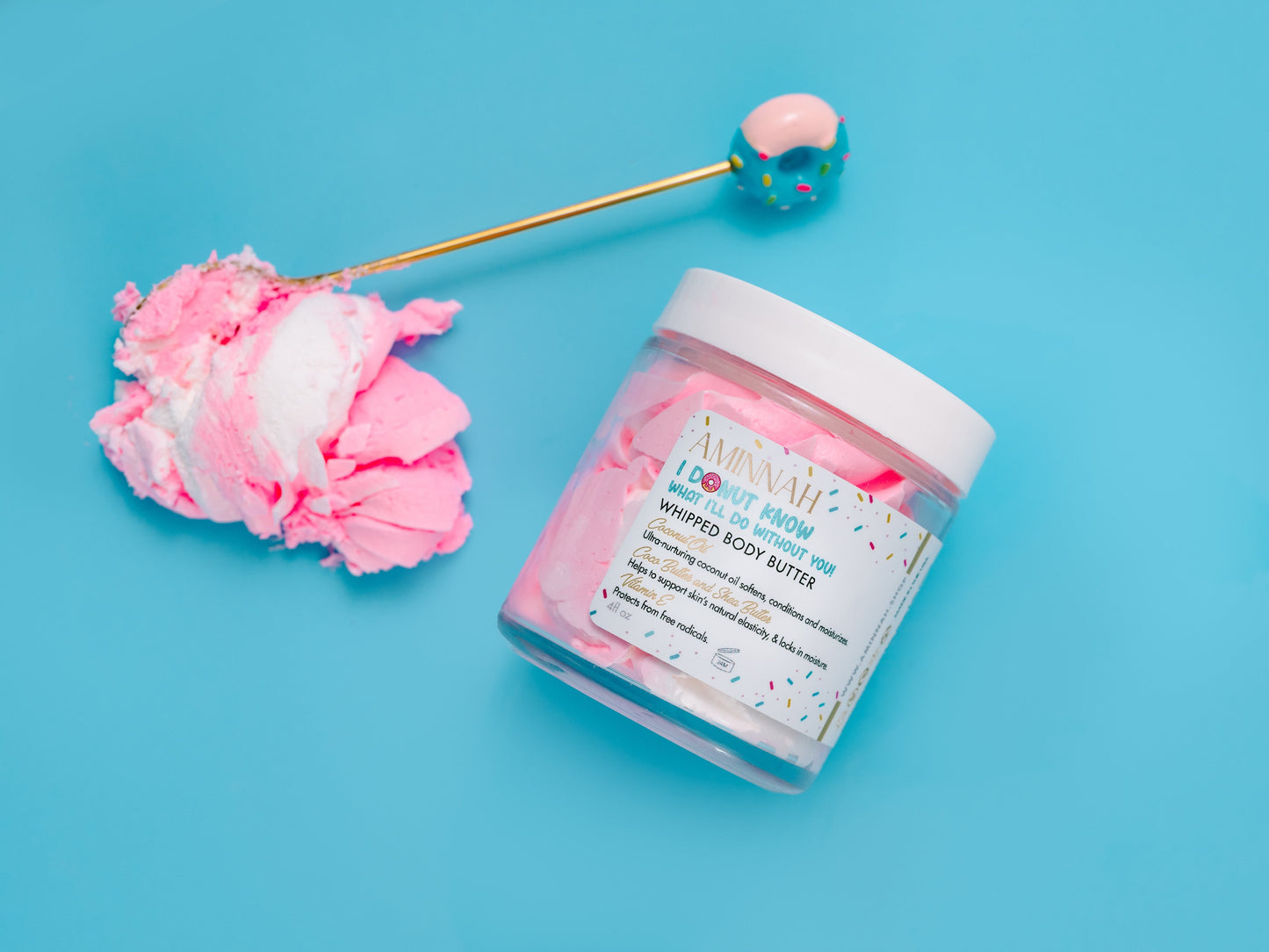 ''I Donut Know What I'll Do Without You!'' Whipped Body Butter by AMINNAH