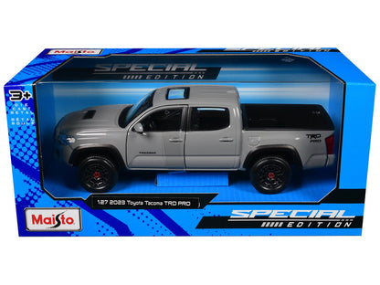 2023 Toyota Tacoma TRD PRO Pickup Truck Gray with Sunroof "Special Edition" Series 1/27 Diecast Model Car by Maisto  free shipping USA