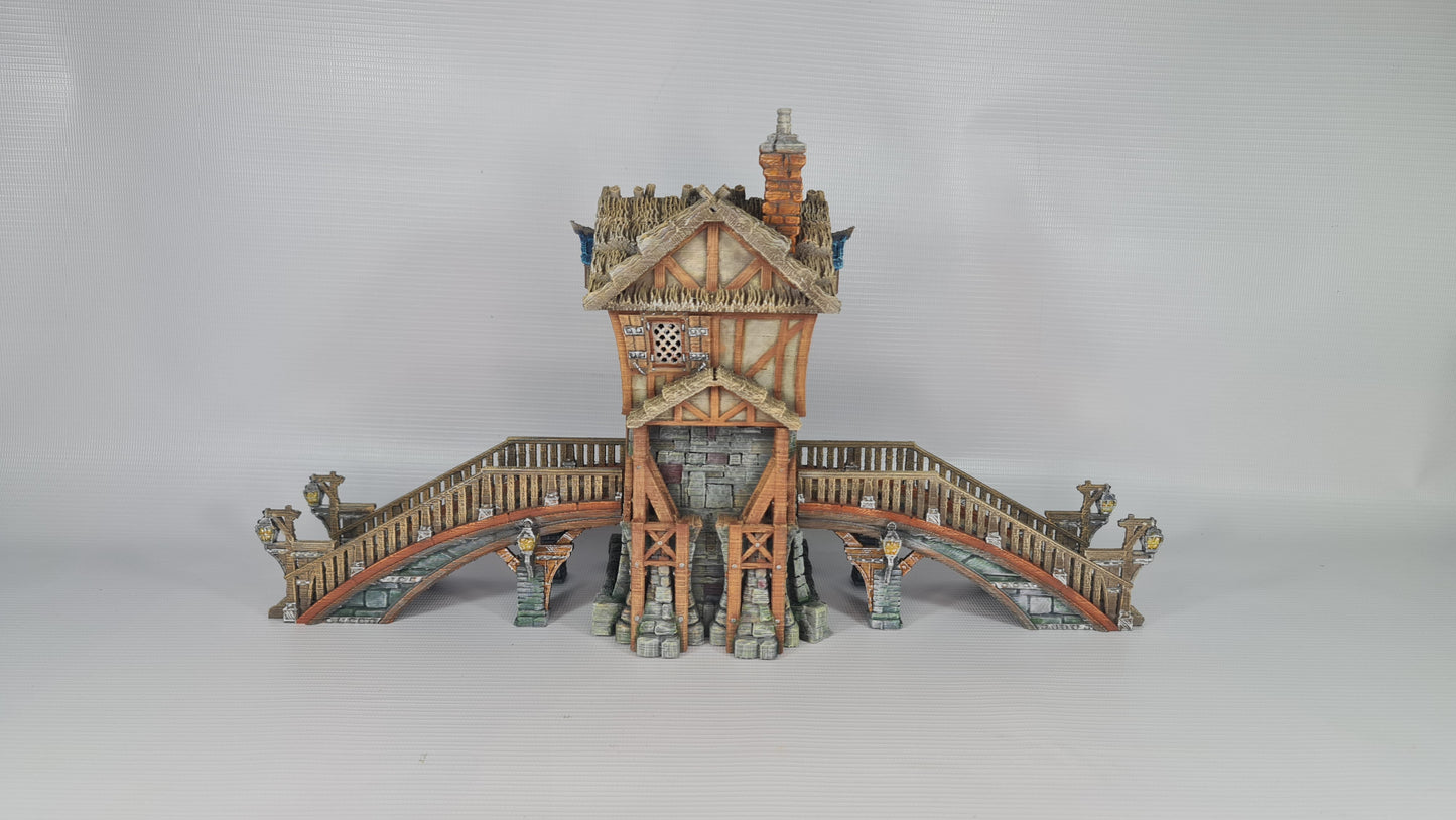 Adrian-3DP4U - Bridge with Toll Set - 28mm
