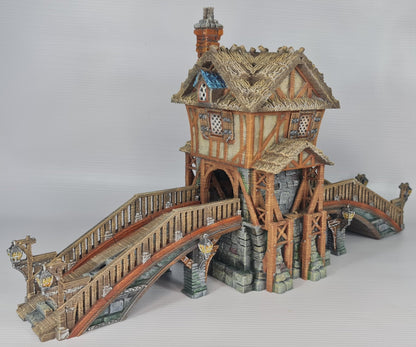 Adrian-3DP4U - Bridge with Toll Set - 28mm