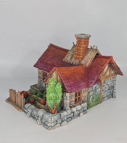 Adrian-3DP4U - Pumpkin Cottage - 28mm