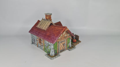 Adrian-3DP4U - Pumpkin Cottage - 28mm