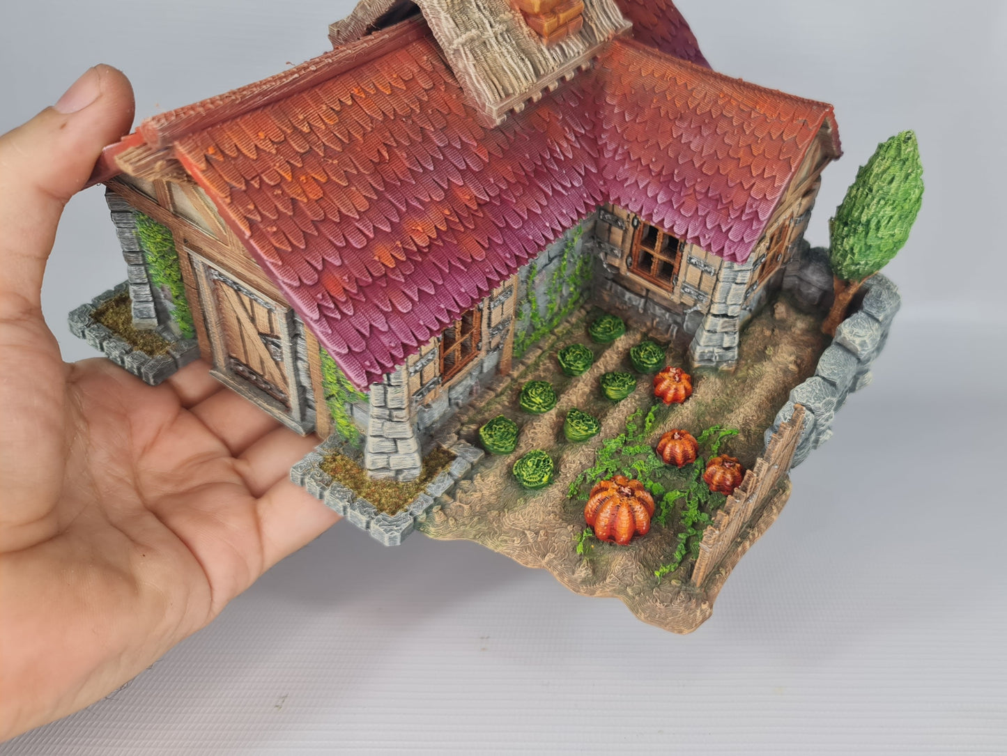 Adrian-3DP4U - Pumpkin Cottage - 28mm
