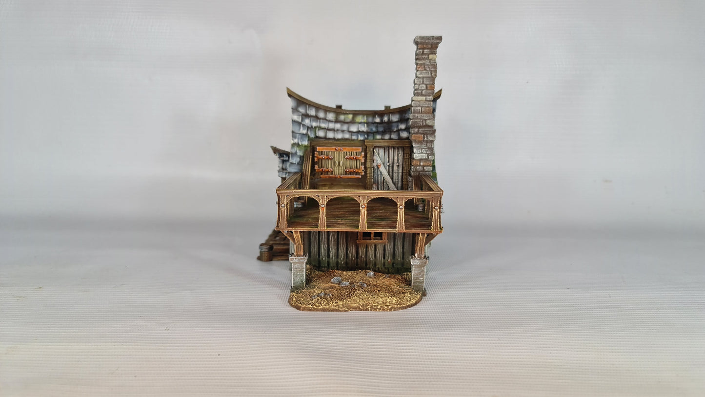 Adrian-3DP4U - River Masters Hut - 28mm
