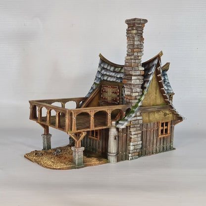Adrian-3DP4U - River Masters Hut - 28mm