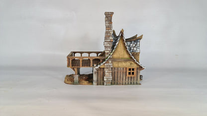 Adrian-3DP4U - River Masters Hut - 28mm