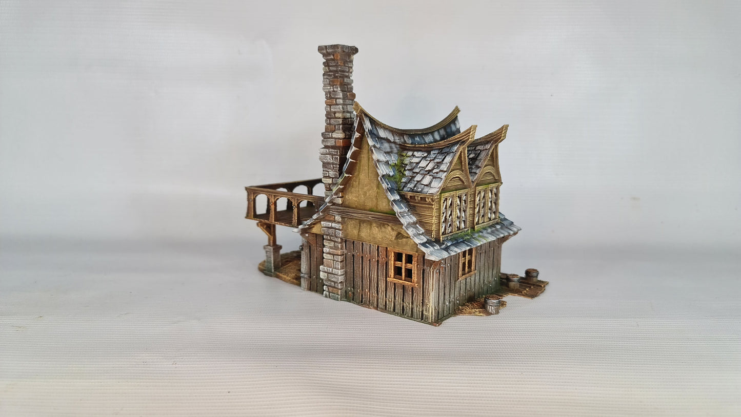 Adrian-3DP4U - River Masters Hut - 28mm