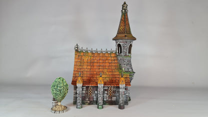 Adrian-3DP4U - Saggy Bottom Chapel - 28mm