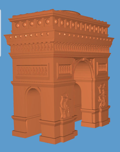 MiniWorld3D Marble: Recycled PET-G (+ FREE Arc de Triomphe STL)