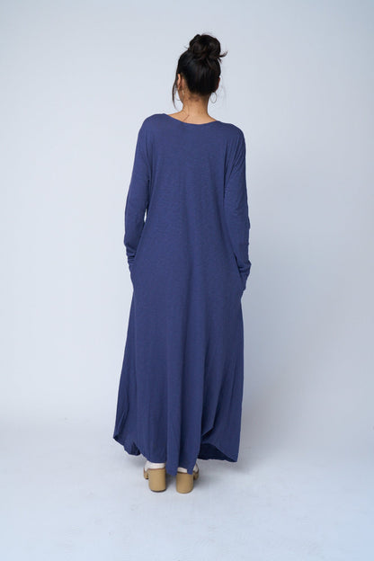 Be Clever Duo Dress - Inky Blue by And For Good