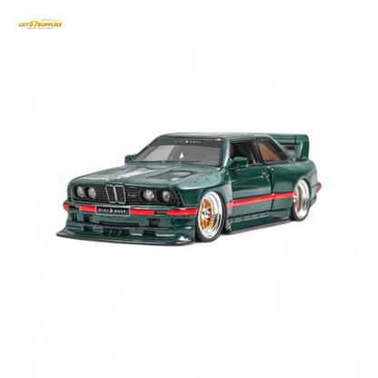 NA BMW E30 Wide-Body Green 1:64