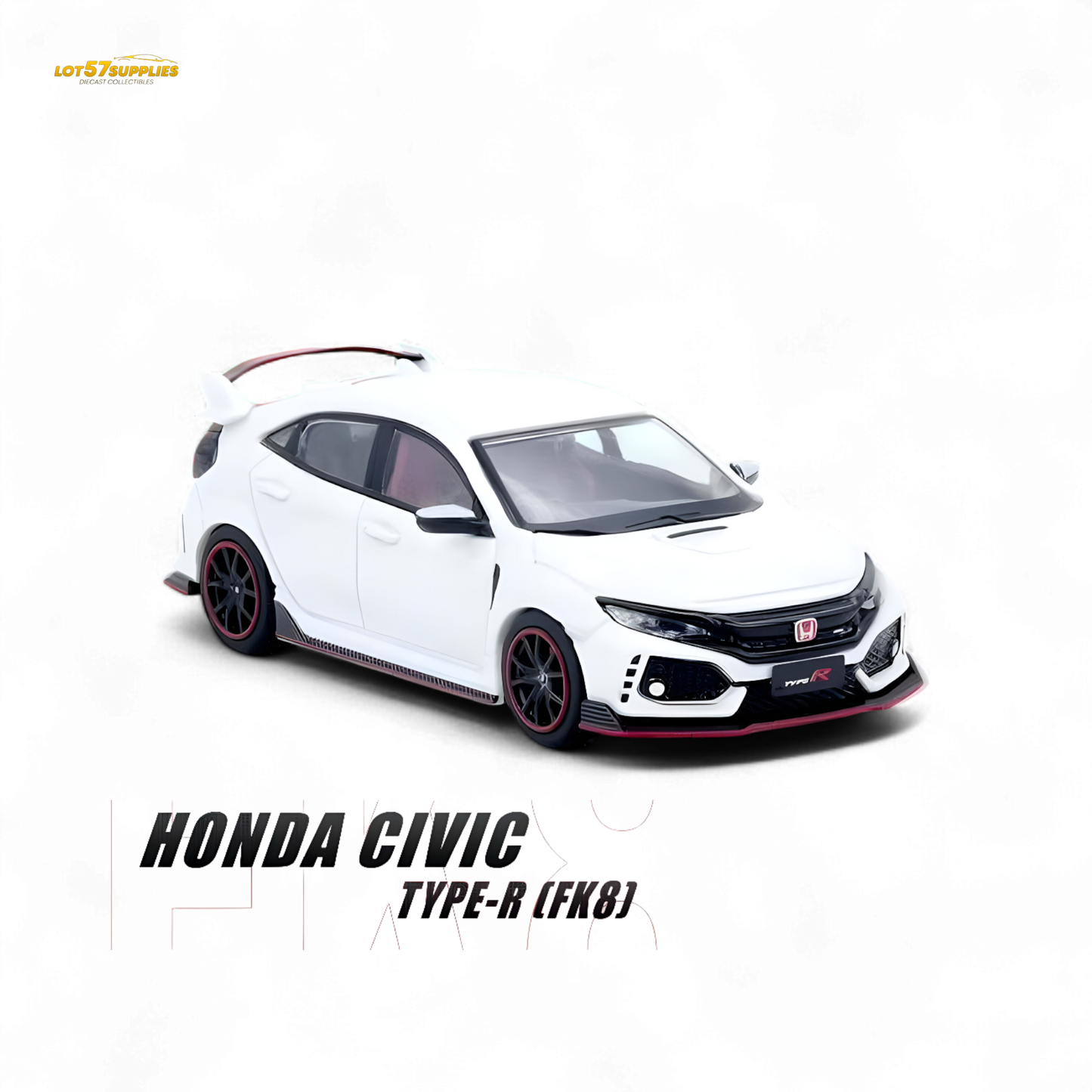 INNO64 Honda Civic Type-R (FK8) - White 1:64