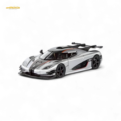 DEMON KING Agera ONE:1 Silver 1:64
