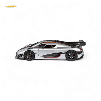DEMON KING Koenigsegg ONE:1 - Silver 1:64