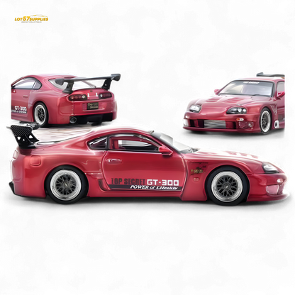 INNO64 Toyota Supra A80 Top Secret - Red 1:64