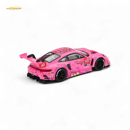 (Pre-Order) Mini-GT Porsche 911 GT3 R #77 AO Racing ROXY IMSA Road America 2024 - 1:64