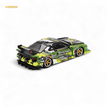 Mini GT Nissan LB-Super Silhouette S15 SILVIA #555 V2 2024 Formula Drift Japan