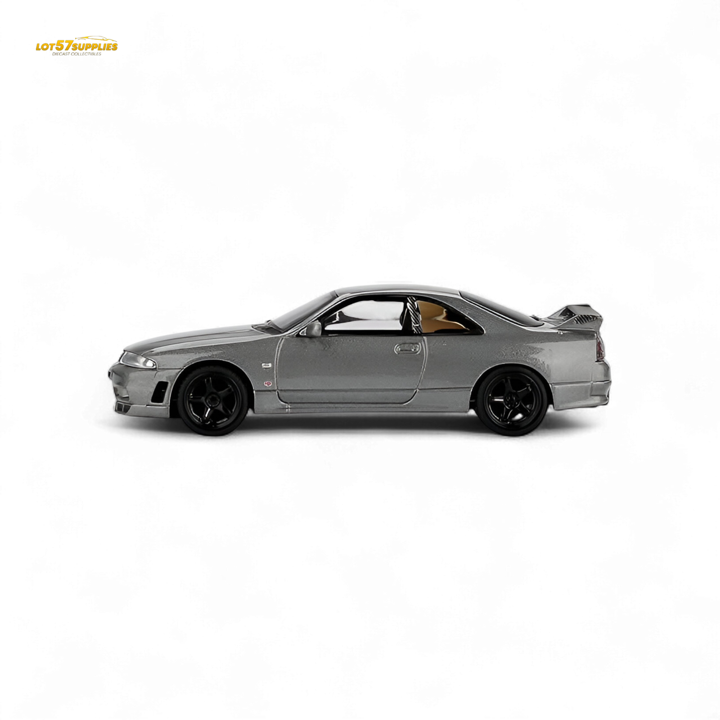 (Pre-Order) Mini-GT Nissan Skyline GT-R (NISMO BCNR33 CRS Version) - Dark Metal Gray 1:64 #1128