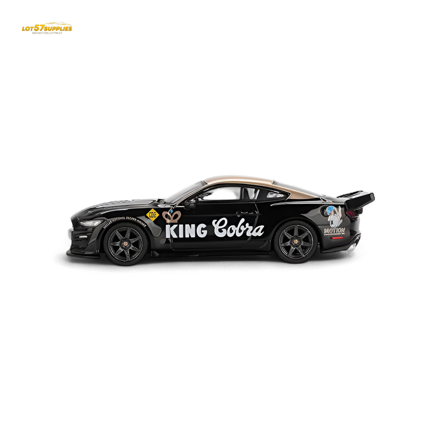 (Pre-Order) Mini-GT Shelby GT500 Dragon Snake Concept - Black/Gold 1:64 #1130