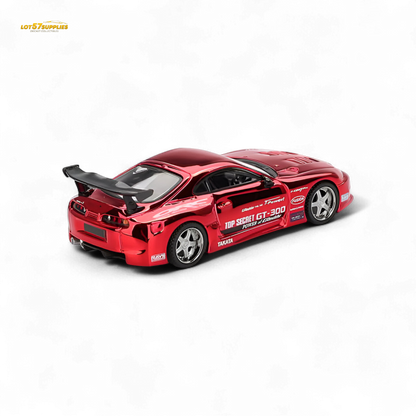 (Pre-Order) Mini-GT Toyota Supra (A80) Top Secret GT-300 - Top Secret Red Chrome 1:64 #1132