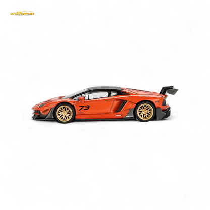 (Pre-Order) Mini-GT Lamborghini Aventador Limited Edition - Orange 1:64 #1133