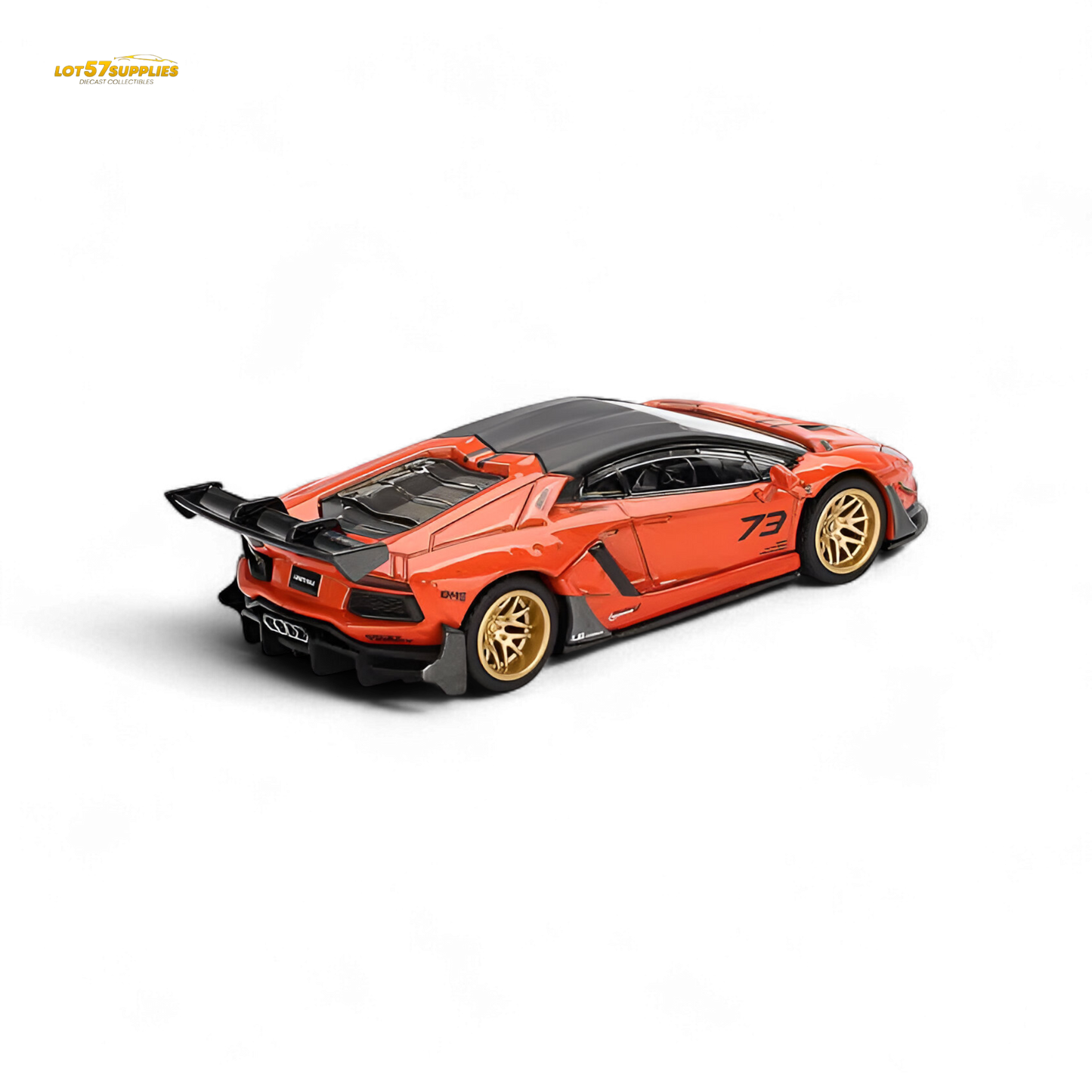 (Pre-Order) Mini-GT Lamborghini Aventador Limited Edition - Orange 1:64 #1133
