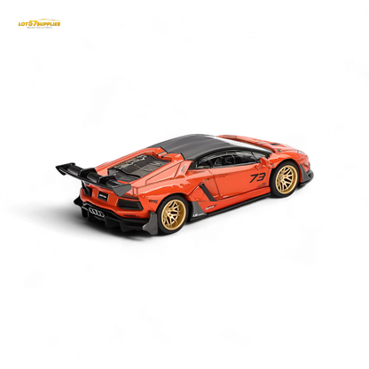 (Pre-Order) Mini-GT Lamborghini Aventador Limited Edition - Orange 1:64 #1133
