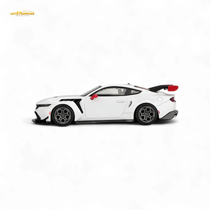 (Pre-Order) MiniGT Ford Mustang GTD Spirit of America - White 1:64