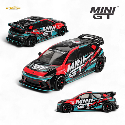 (Pre-Order) MiniGT Hyundai Ioniq 5N MINI GT RS-01T 2025 Tokyo Auto Salon 1:64