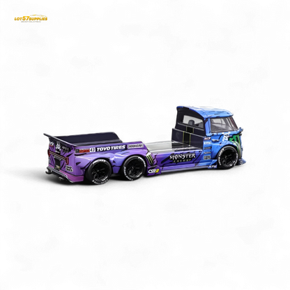 Liberty64 VW Trailer - Monster Livery 1:64