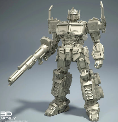 Optimus Prime by 3DArtGuy 28/32mm scale, 50mm or 100mm, Miniature War Gaming Figure, Transformer