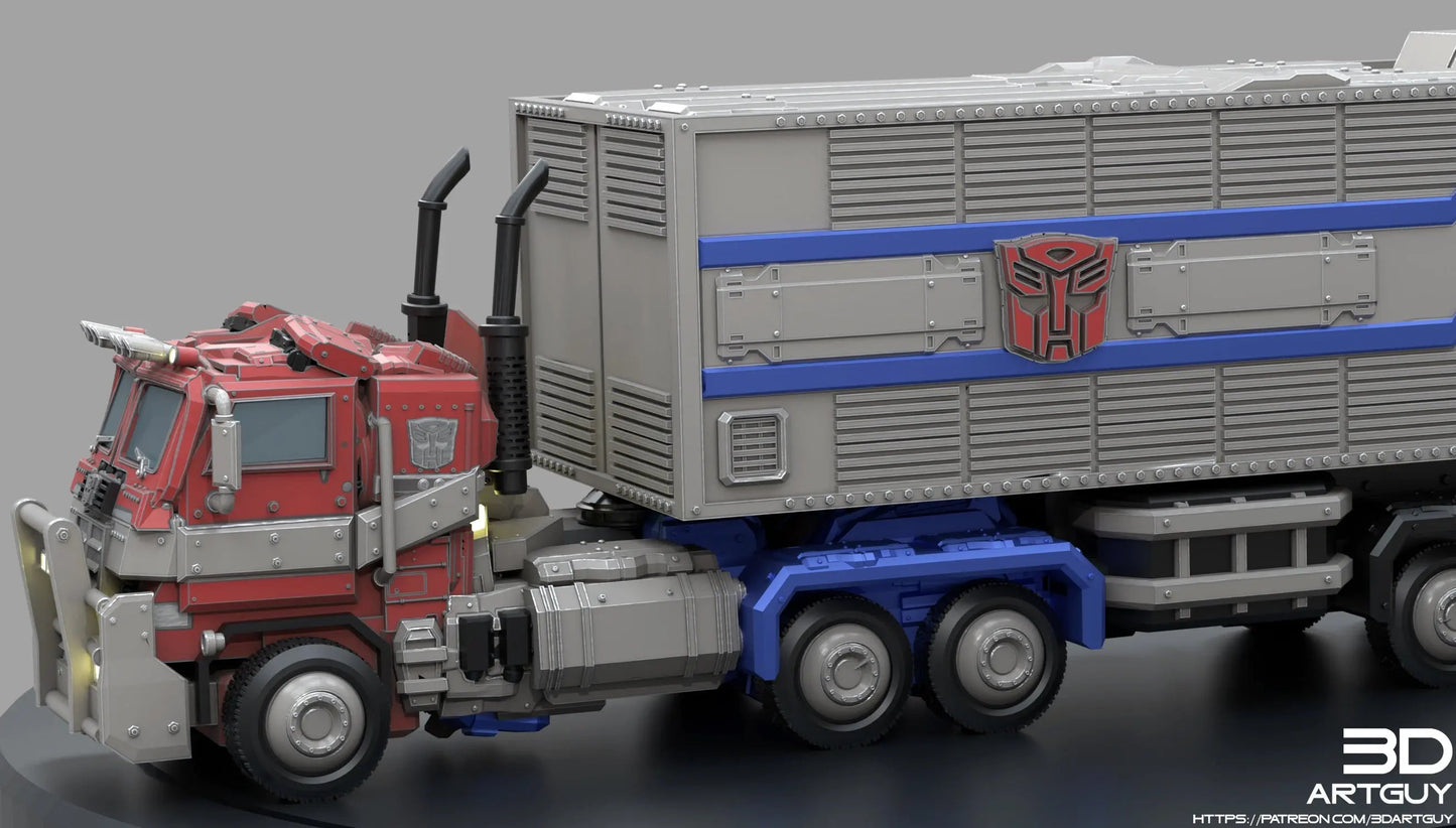 Optimus Prime by 3DArtGuy 28/32mm scale, 50mm or 100mm, Miniature War Gaming Figure, Transformer