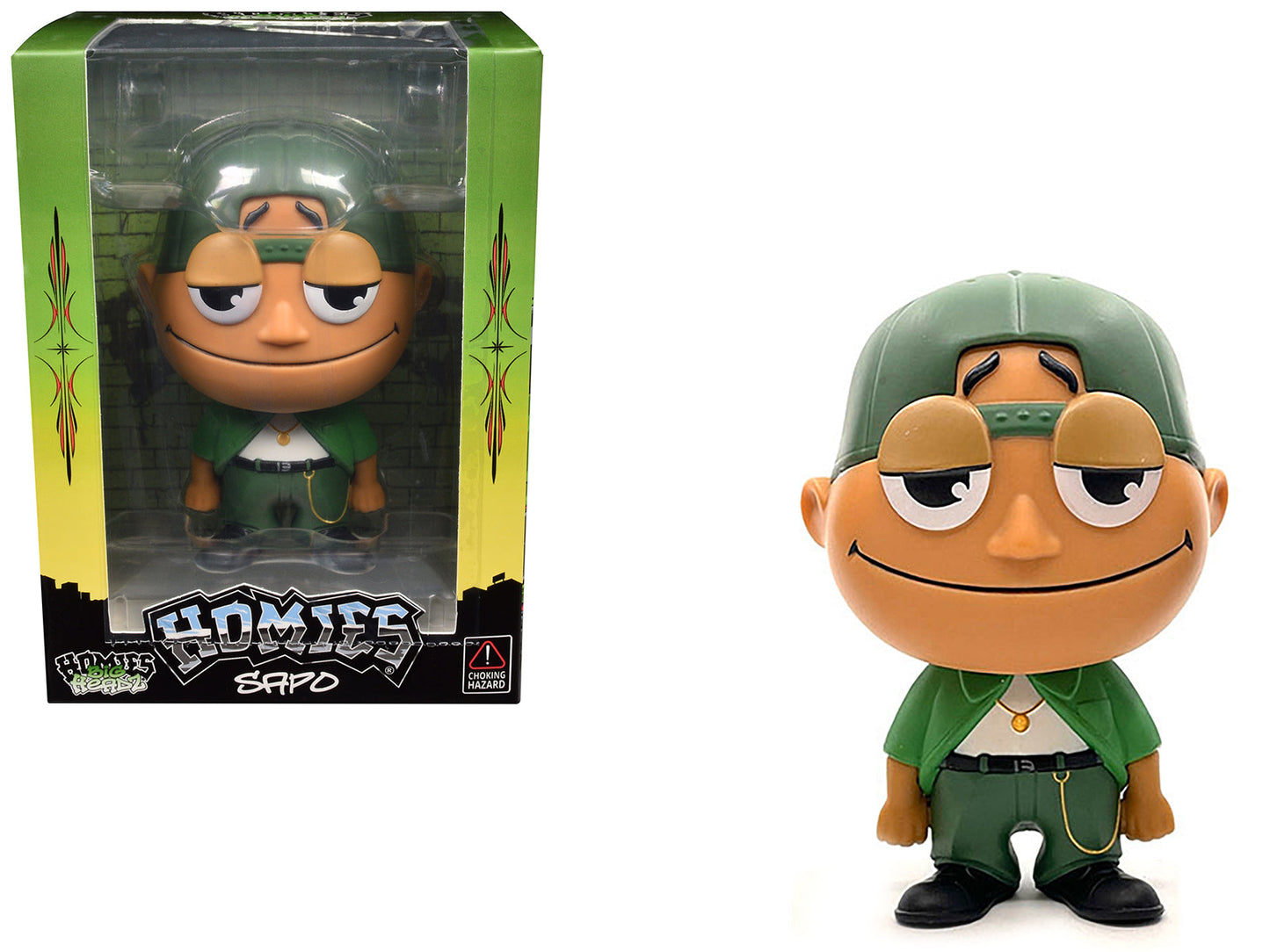 Sapo 4.5" Figure "Homies Big Headz" Series 4 Model by Homies  free shipping USA