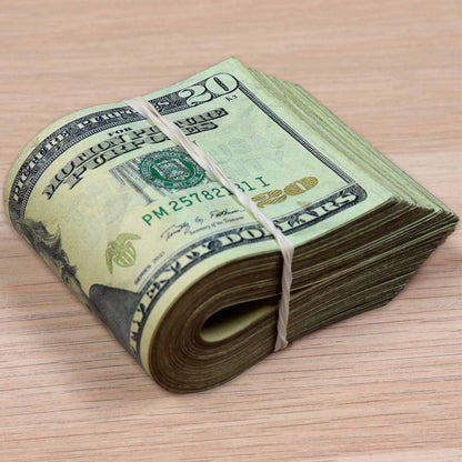 $34,000 ✔️RealAged™ Full Print New Series Stacks & Bands Pack by Prop Money Inc