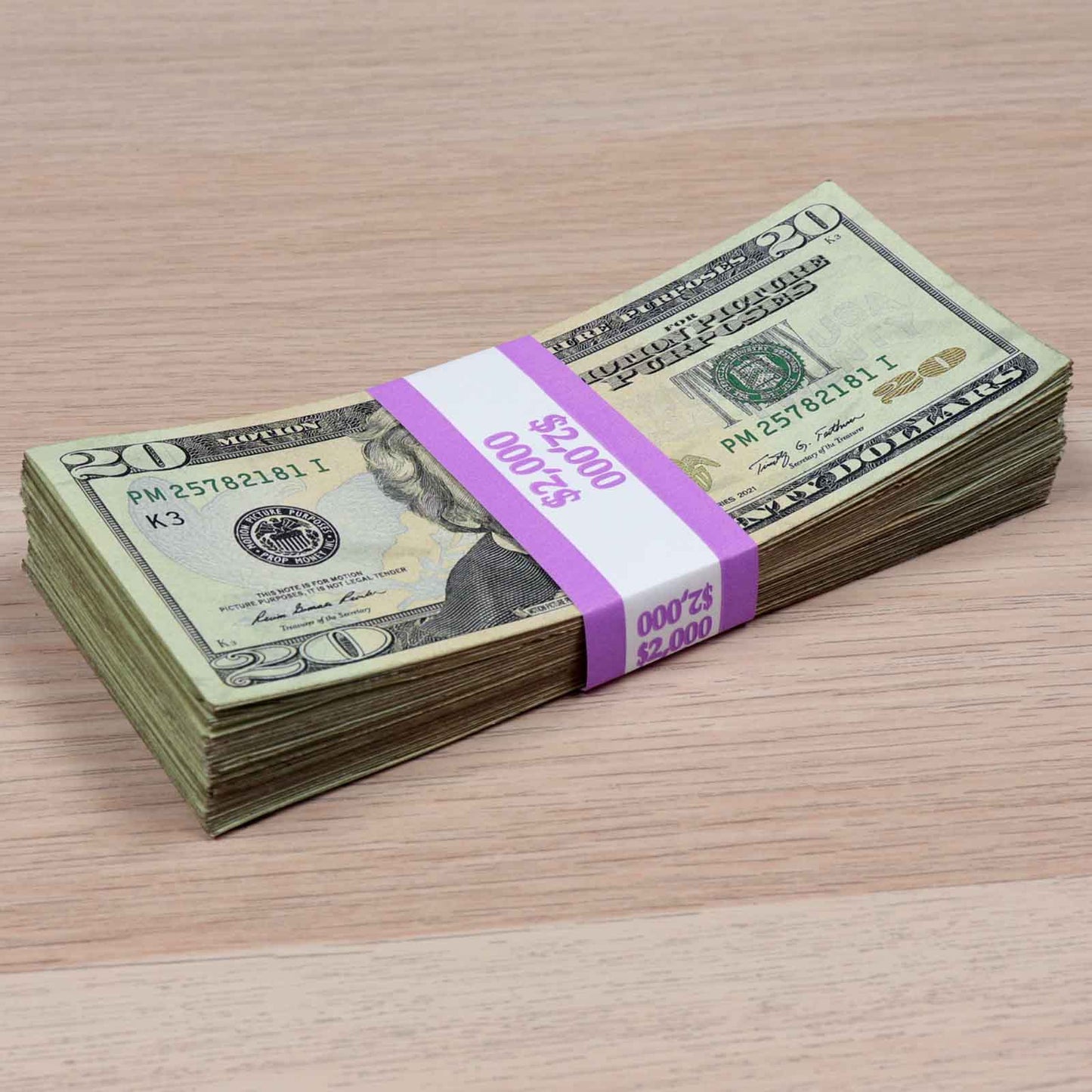 $34,000 ✔️RealAged™ Full Print New Series Stacks & Bands Pack by Prop Money Inc